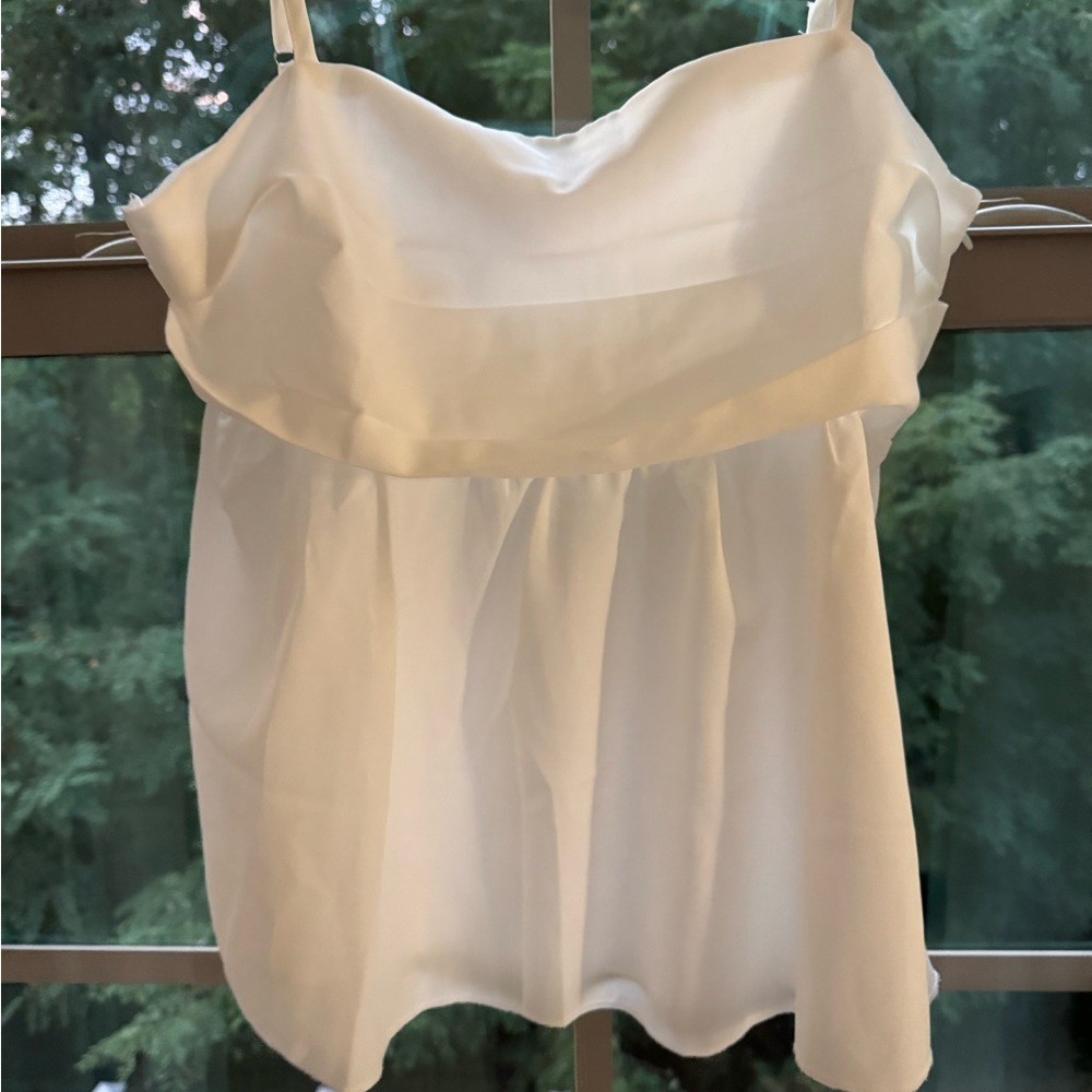 Elegant White Women's Top